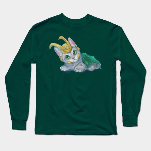 Lokitty Long Sleeve T-Shirt by winterray